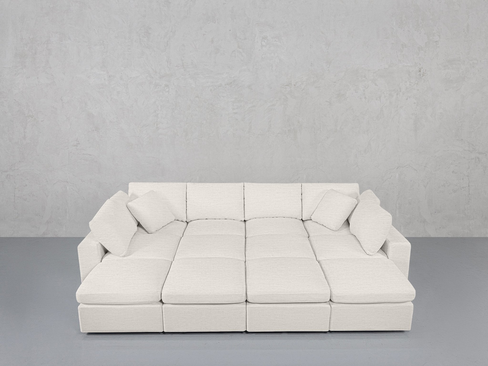 12 - Seat Deep Modular Daybed - 7th Avenue