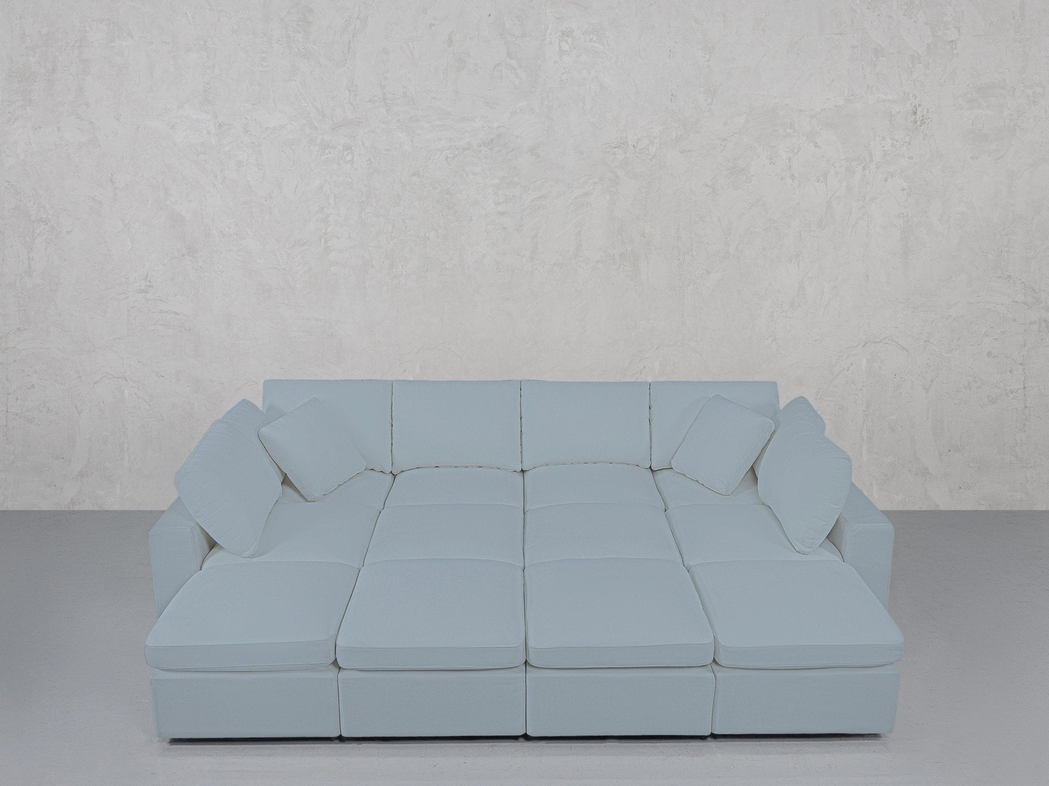 12 - Seat Deep Modular Daybed - 7th Avenue