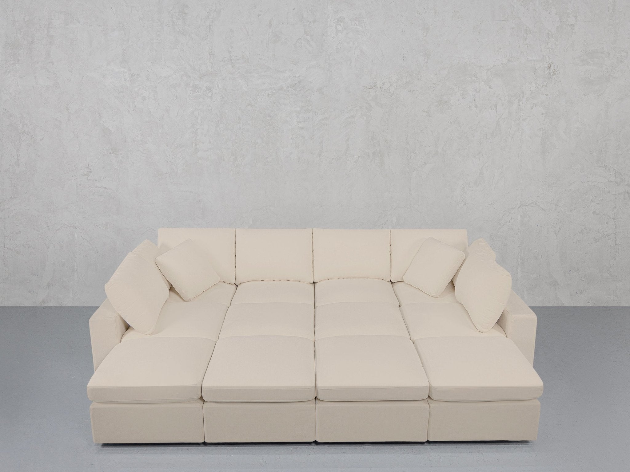 12 - Seat Deep Modular Daybed - 7th Avenue