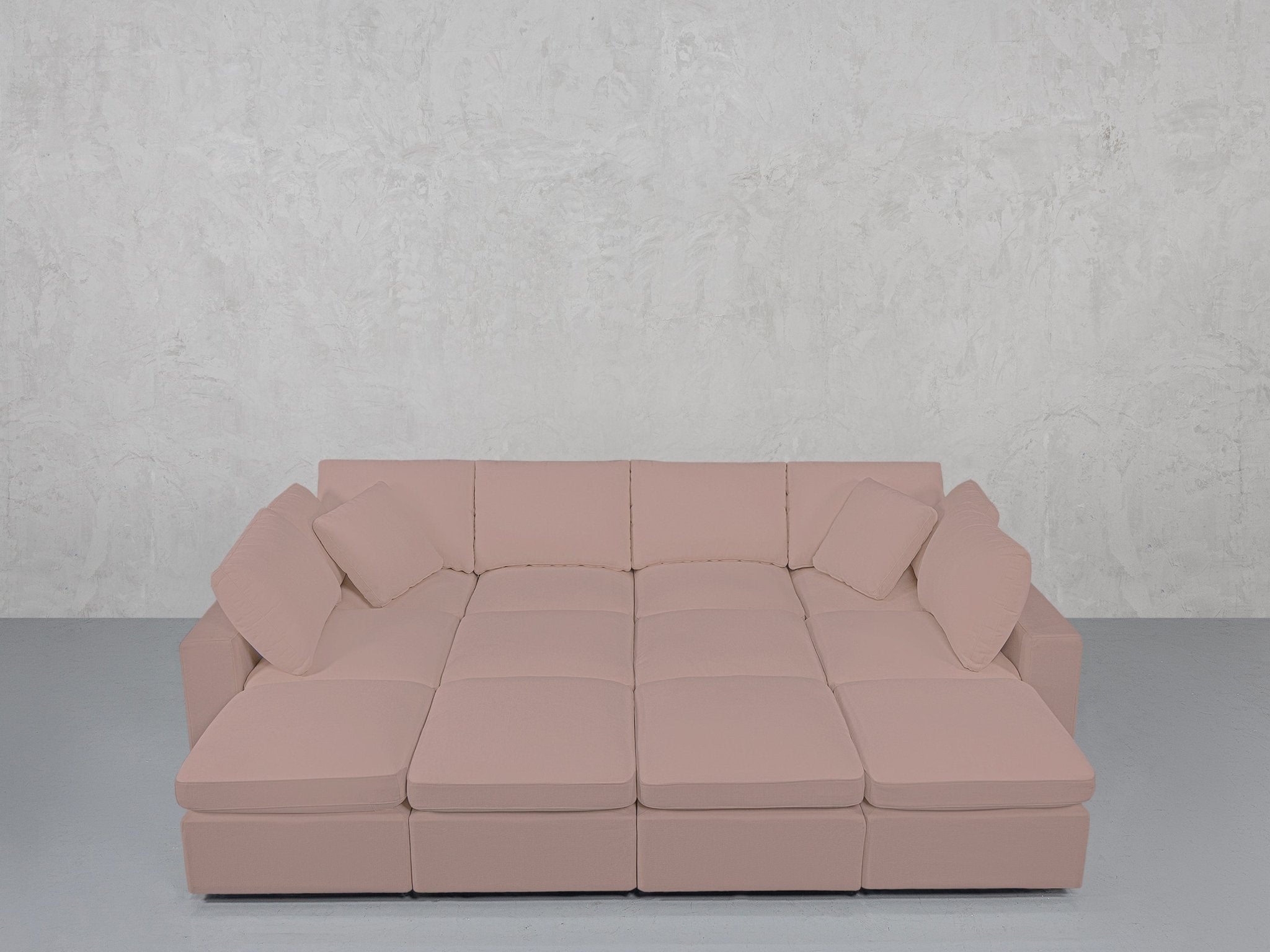 12 - Seat Deep Modular Daybed - 7th Avenue