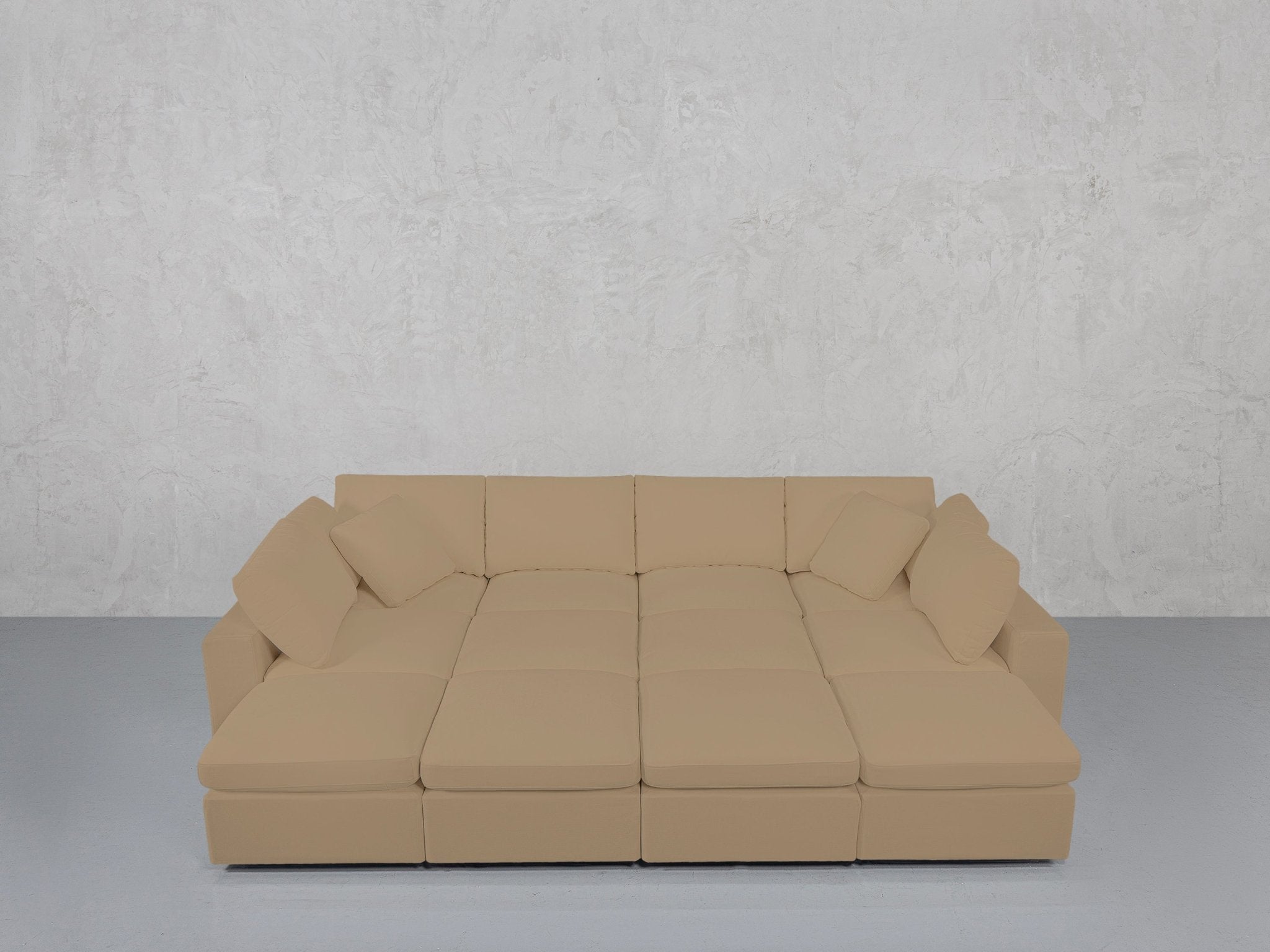 12 - Seat Deep Modular Daybed - 7th Avenue