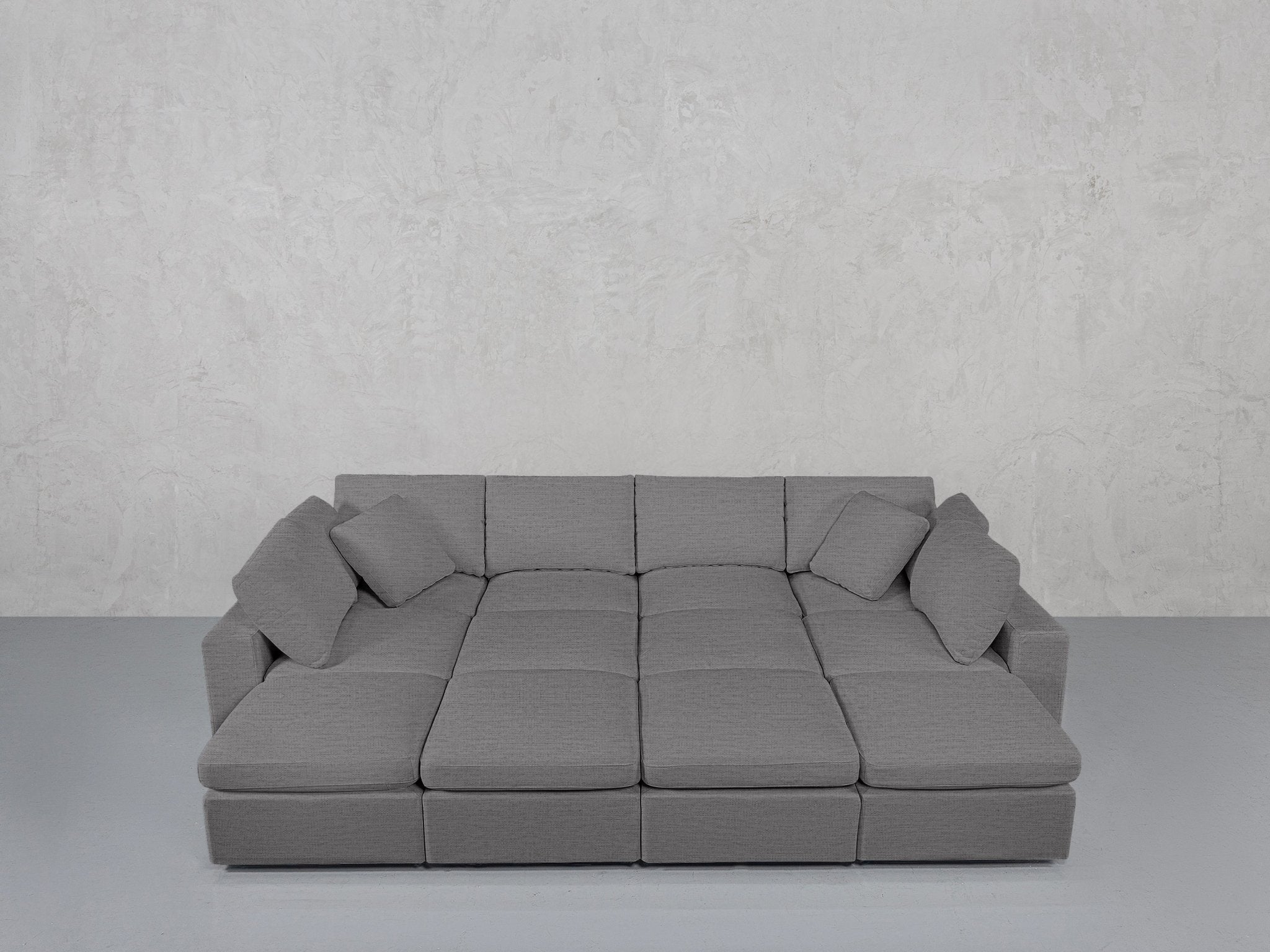 12 - Seat Deep Modular Daybed - 7th Avenue