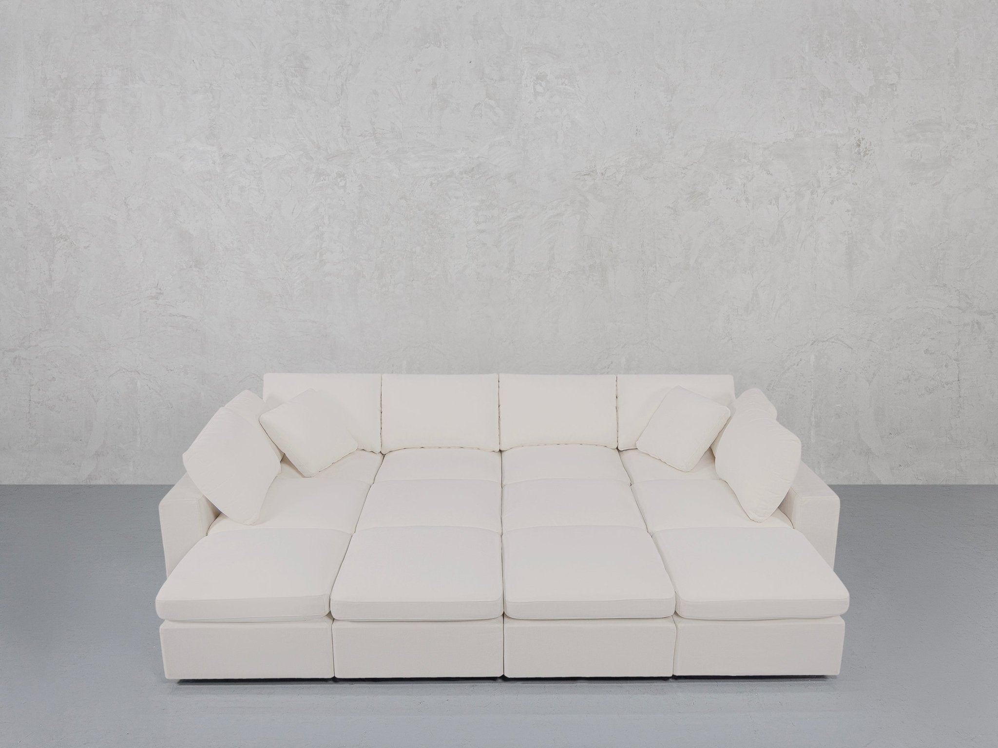 12 - Seat Deep Modular Daybed - 7th Avenue