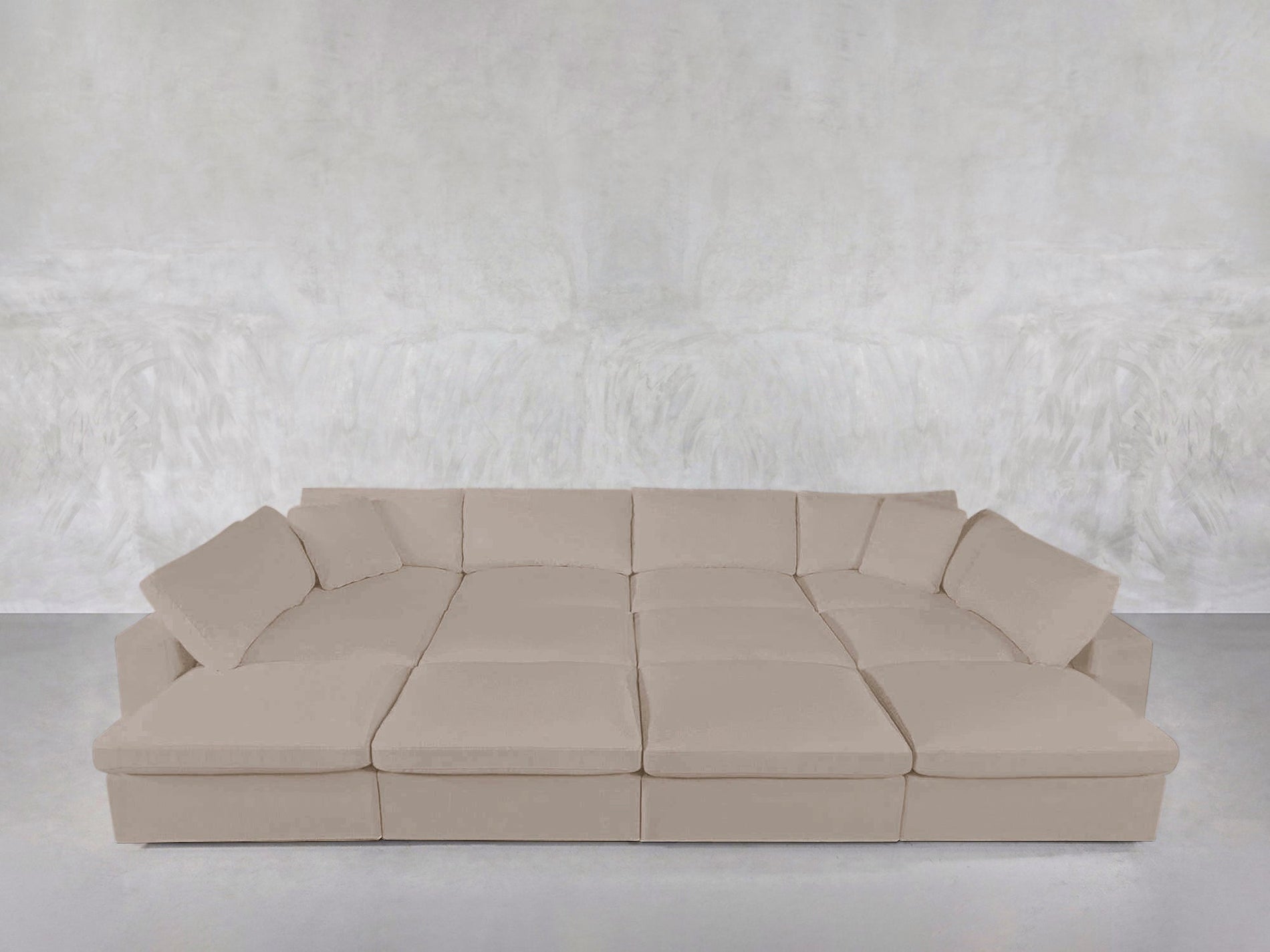 12 - Seat Deep Modular Daybed - 7th Avenue