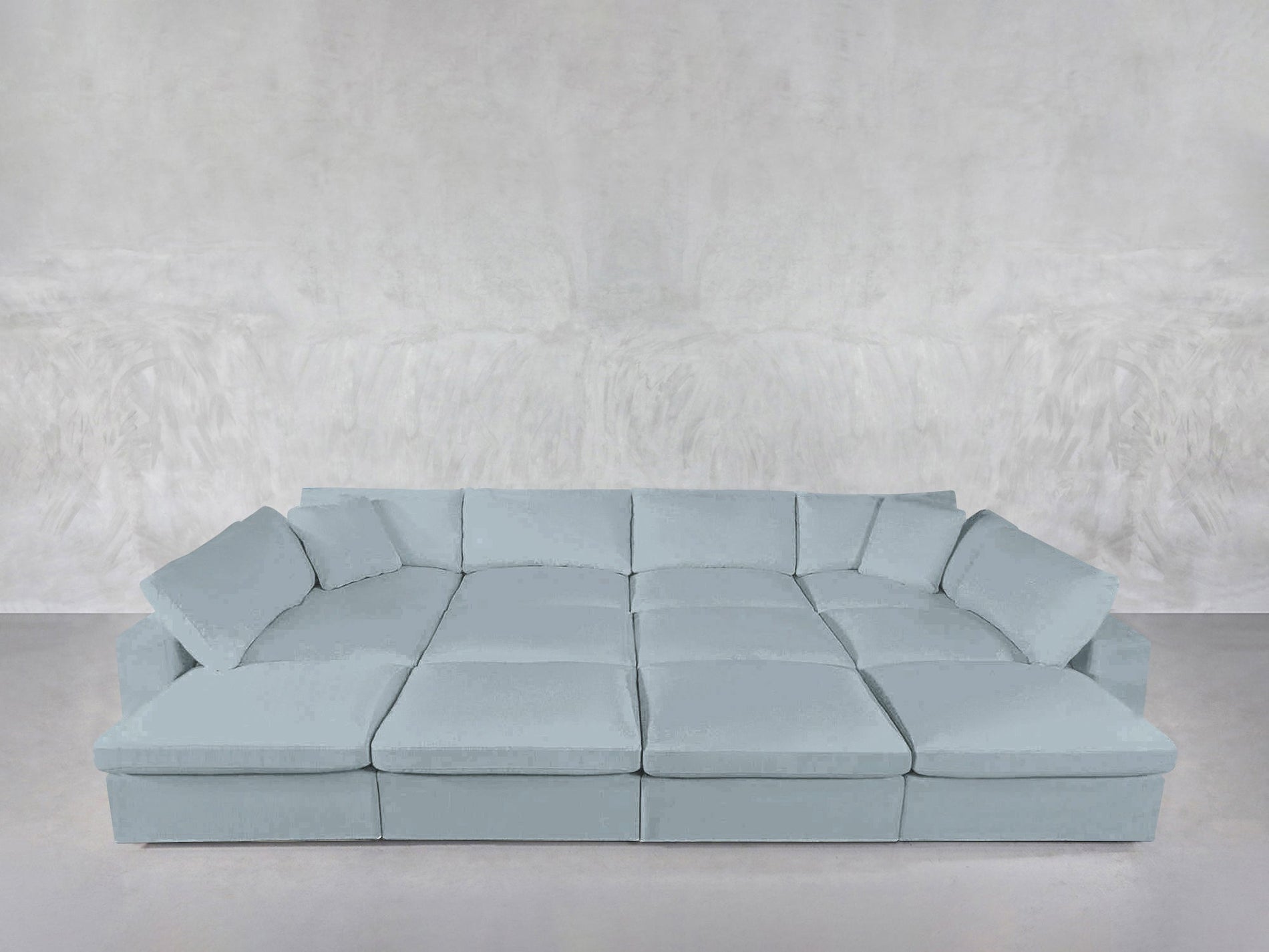 12 - Seat Deep Modular Daybed - 7th Avenue