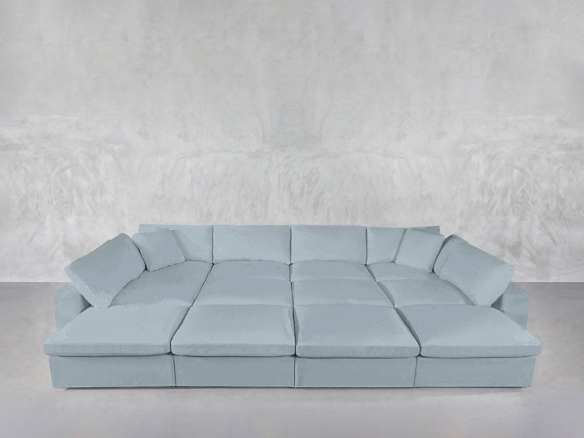 12 - Seat Deep Modular Daybed - 7th Avenue