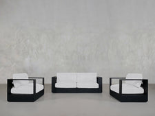 2 - 1 - 1 Sofa & Armchair Set Aluminum Outdoor - 7th Avenue