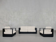 2 - 1 - 1 Sofa & Armchair Set Aluminum Outdoor - 7th Avenue