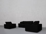 2-1-1 Sofa & Armchair Set (Thin Arms) - 7th Avenue