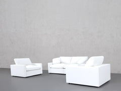 2-1-1 Sofa & Armchair Set (Thin Arms)