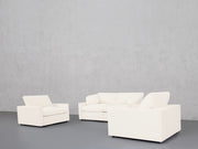 2-1-1 Sofa & Armchair Set (Thin Arms) - 7th Avenue