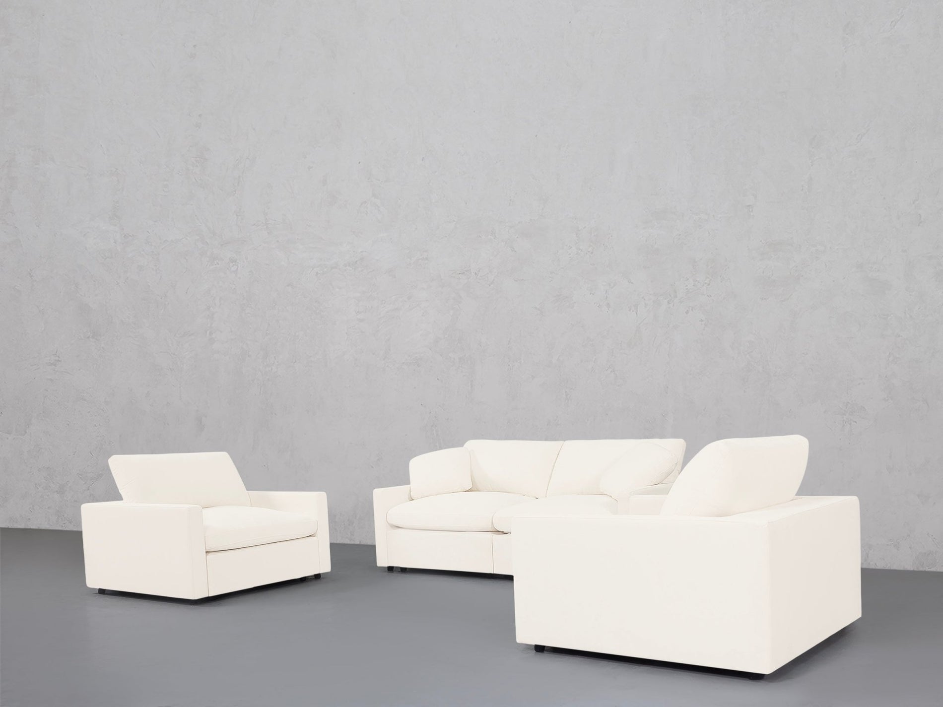 2-1-1 Sofa & Armchair Set (Thin Arms) - 7th Avenue