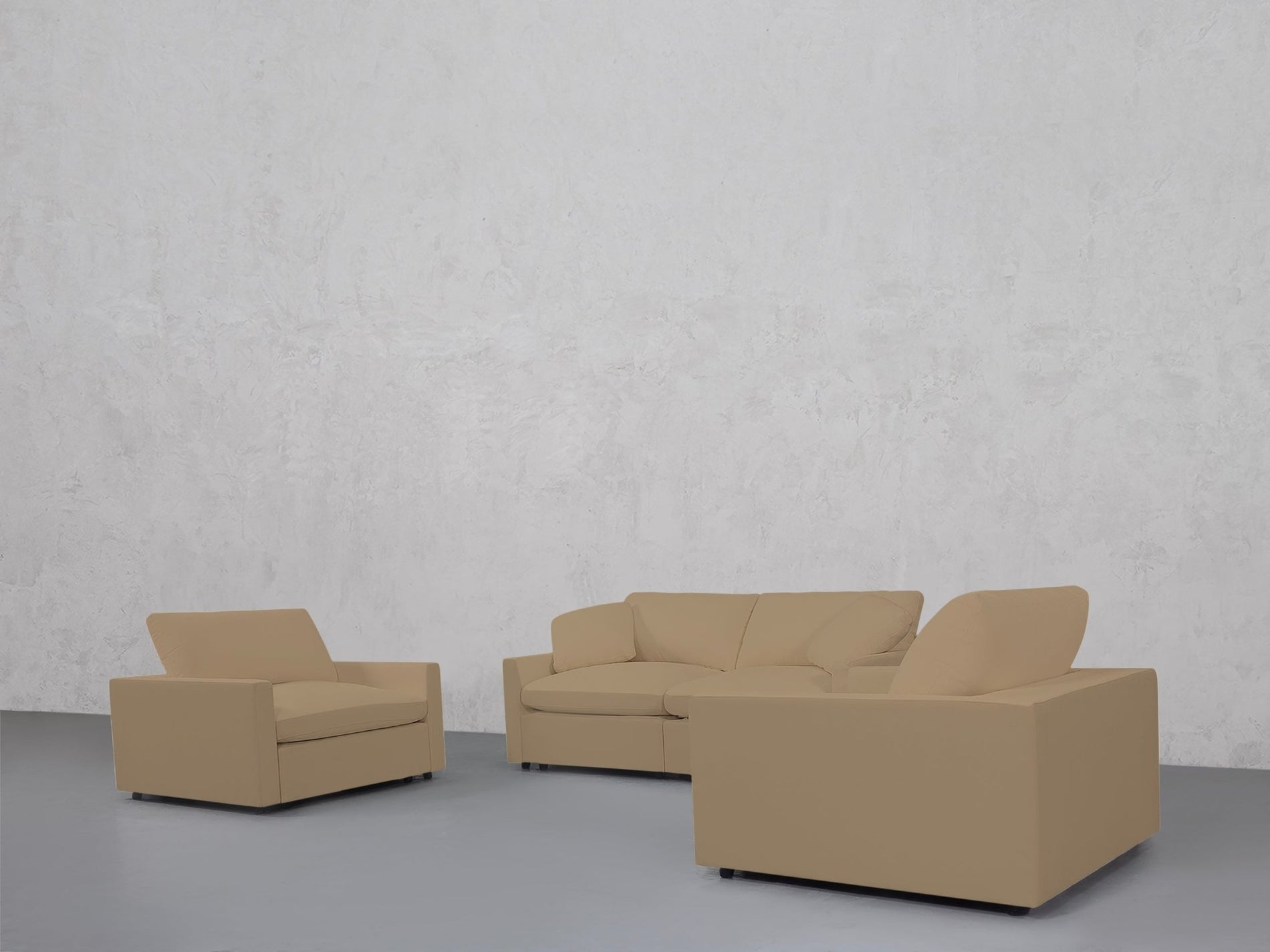 2-1-1 Sofa & Armchair Set (Thin Arms) - 7th Avenue