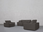 2-1-1 Sofa & Armchair Set (Thin Arms) - 7th Avenue