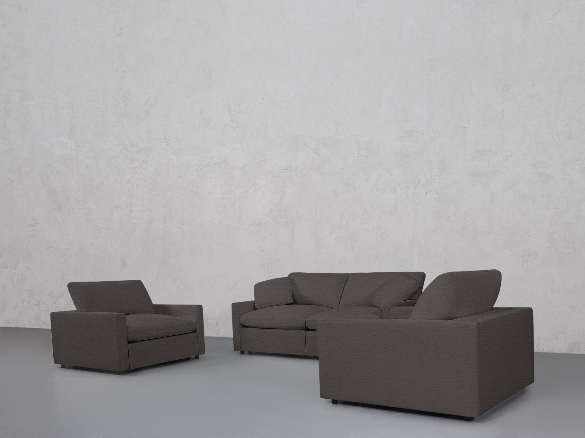 2-1-1 Sofa & Armchair Set (Thin Arms) - 7th Avenue