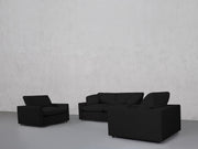 2-1-1 Sofa & Armchair Set (Thin Arms) - 7th Avenue