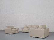 2-1-1 Sofa & Armchair Set (Thin Arms) - 7th Avenue