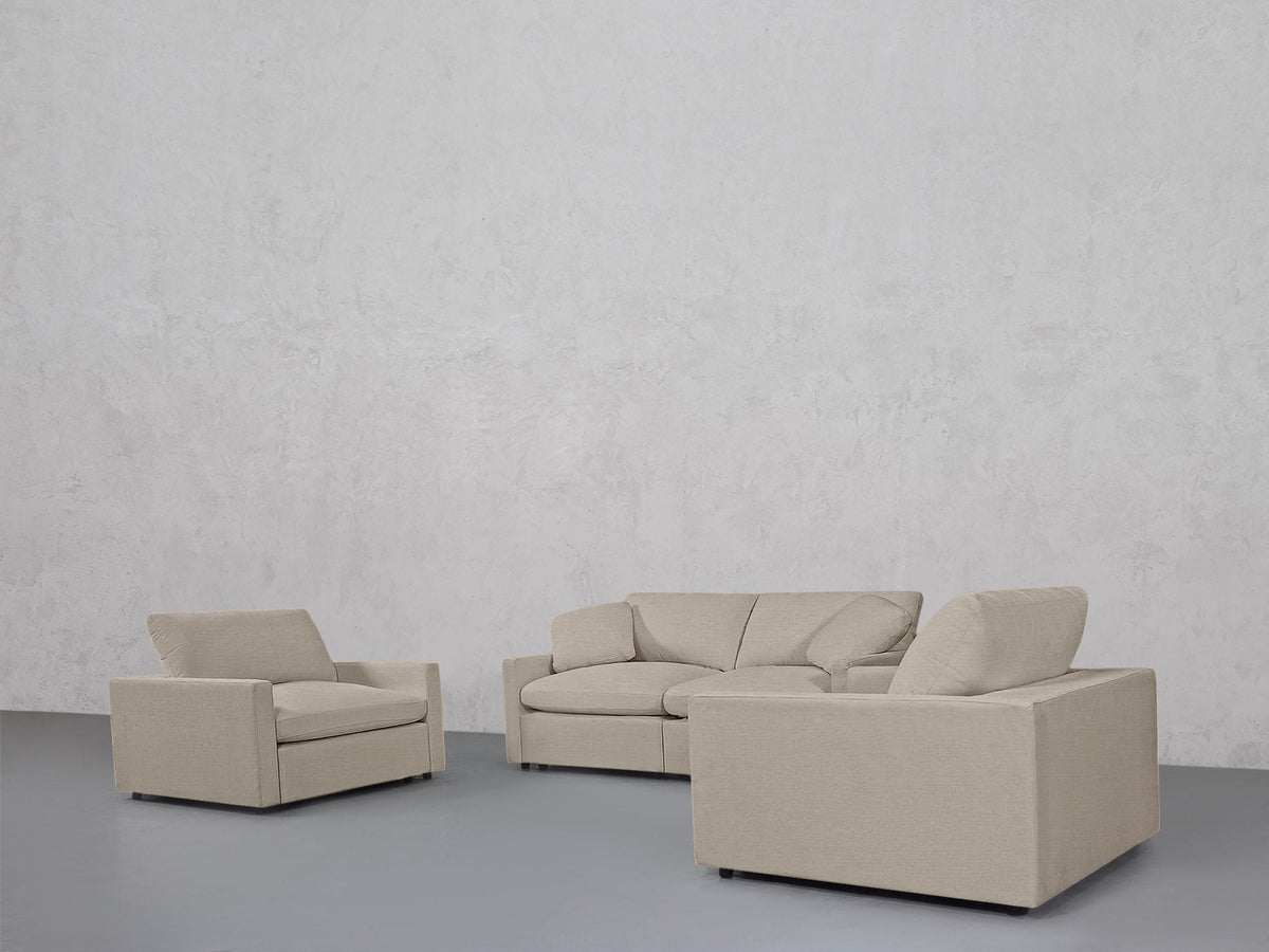 2-1-1 Sofa & Armchair Set (Thin Arms) - 7th Avenue