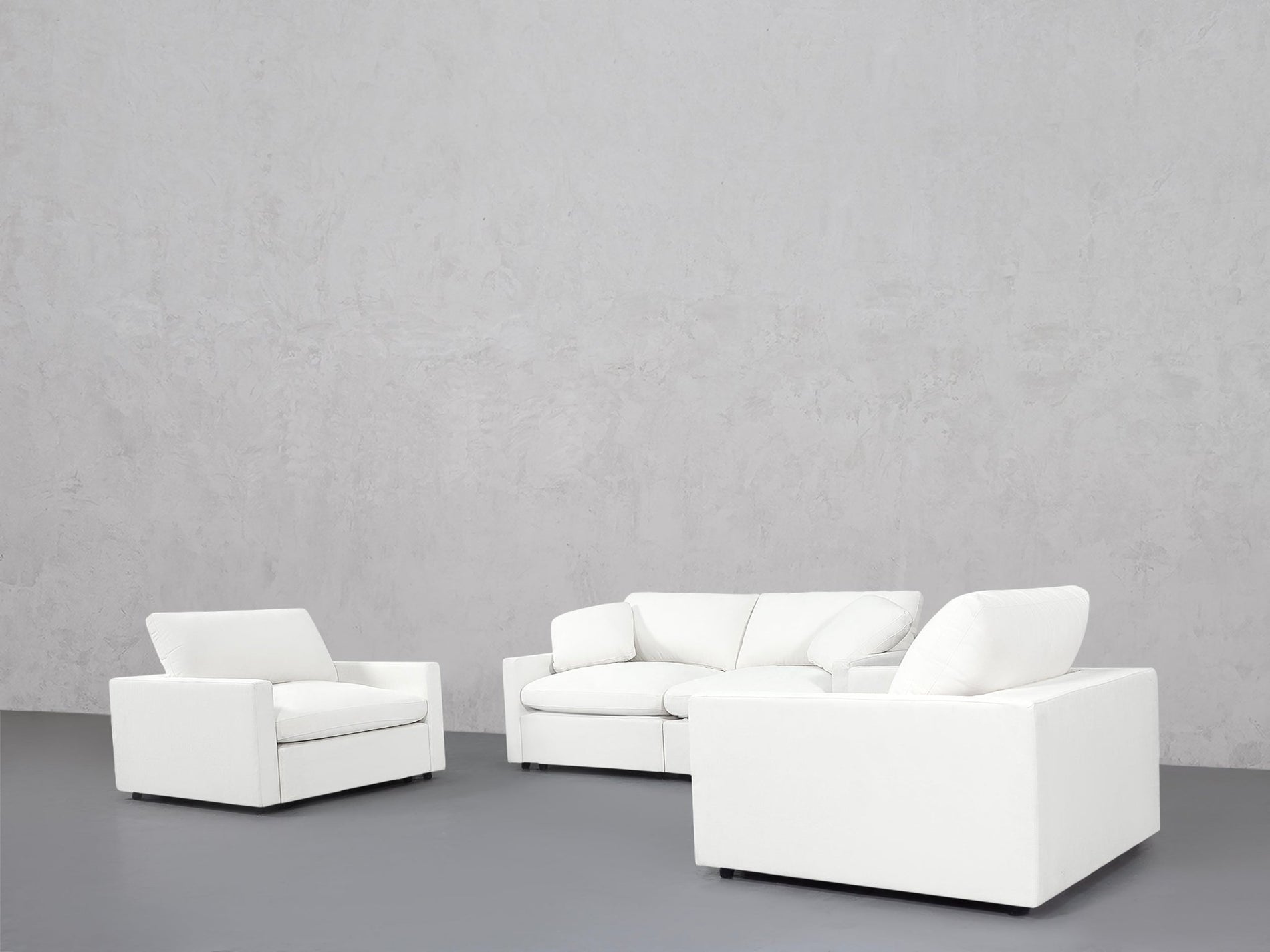 2-1-1 Sofa & Armchair Set (Thin Arms) - 7th Avenue