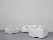 2-1-1 Sofa & Armchair Set (Thin Arms) - 7th Avenue