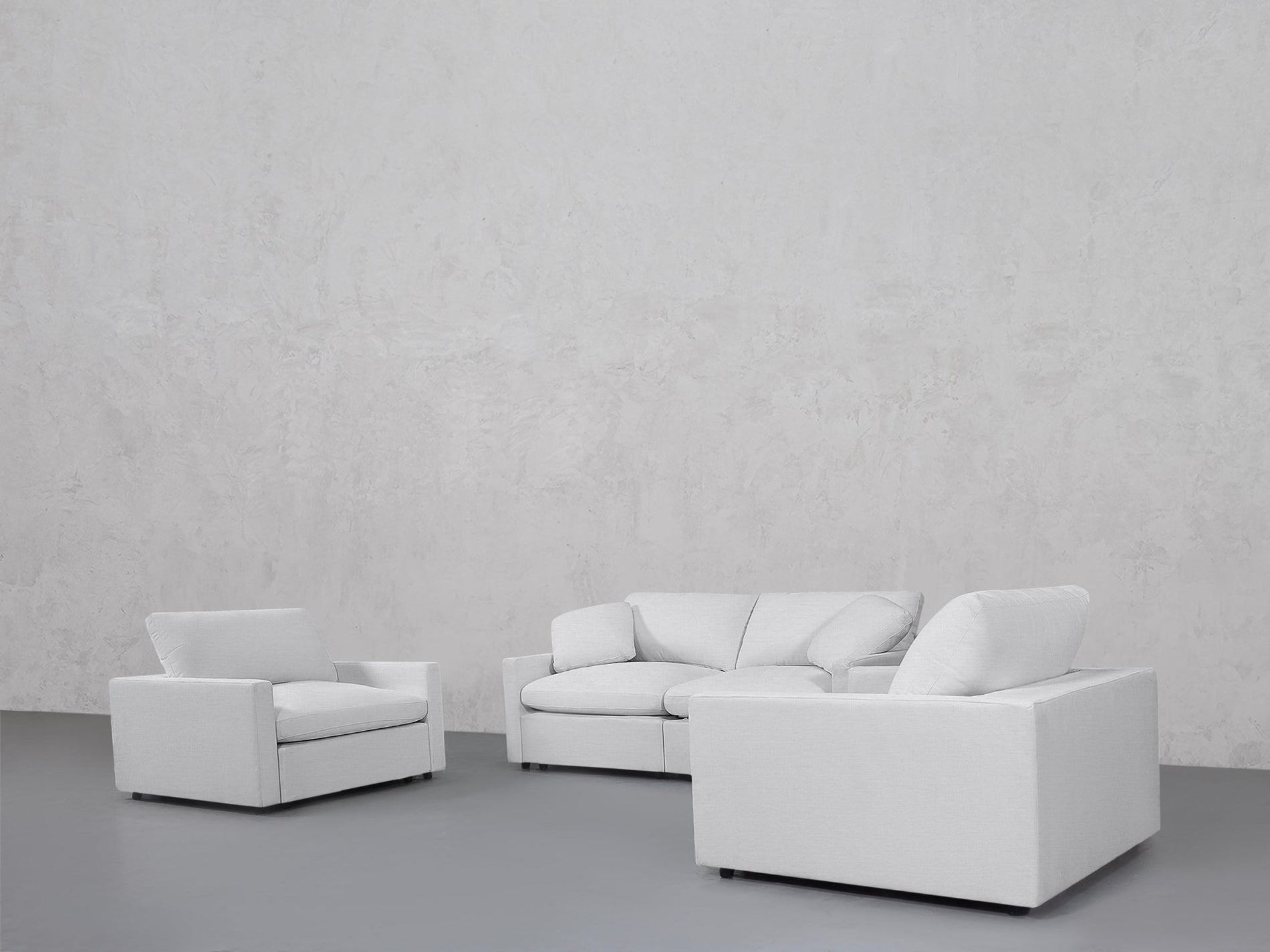 2-1-1 Sofa & Armchair Set (Thin Arms) - 7th Avenue