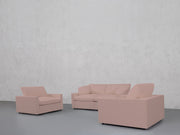 2-1-1 Sofa & Armchair Set (Thin Arms) - 7th Avenue