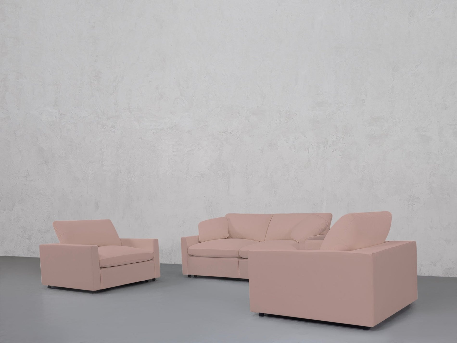 2-1-1 Sofa & Armchair Set (Thin Arms) - 7th Avenue