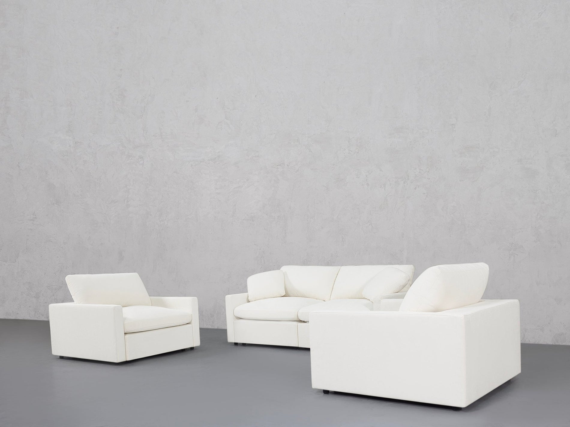 2-1-1 Sofa & Armchair Set (Thin Arms) - 7th Avenue