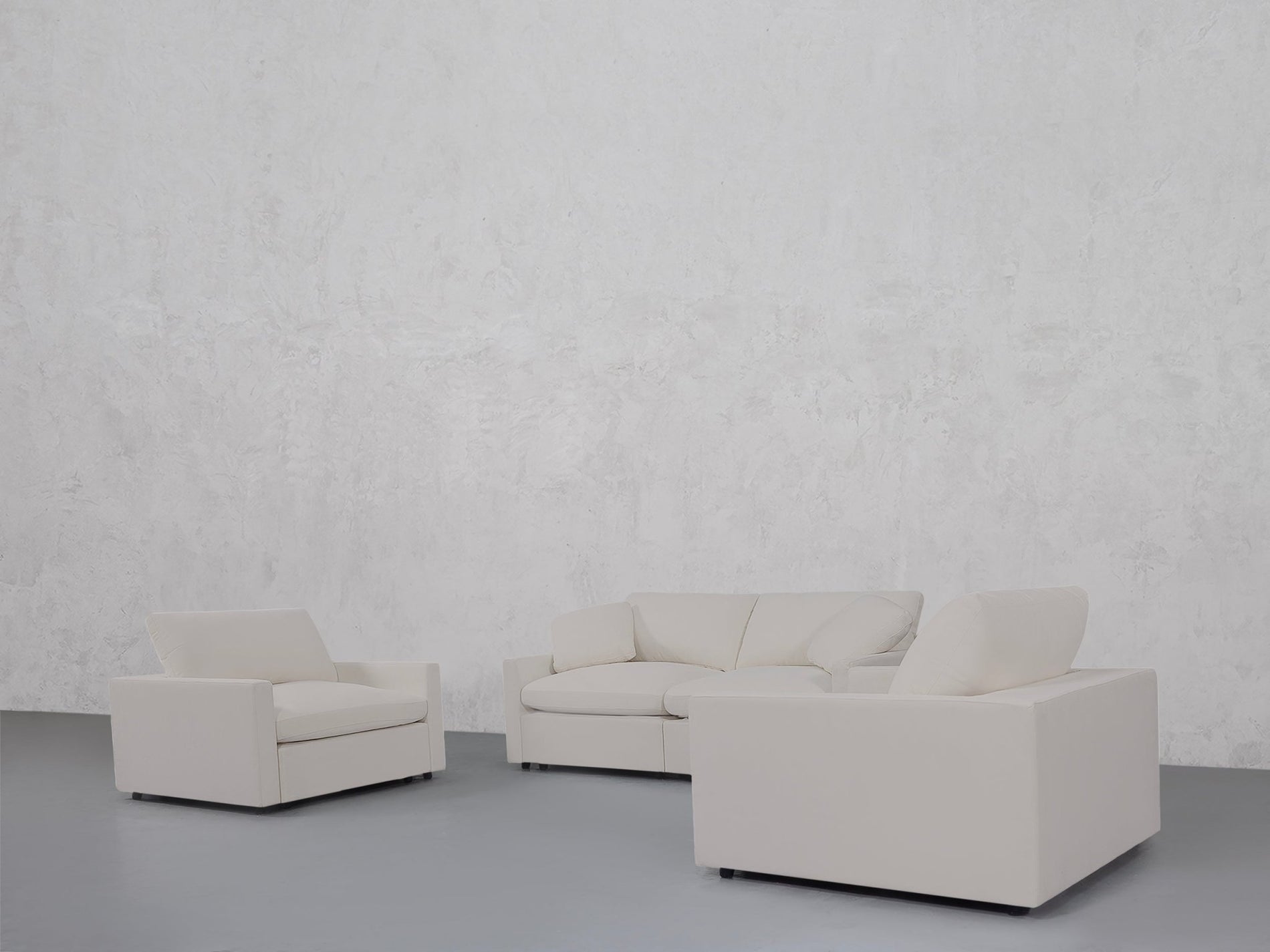 2-1-1 Sofa & Armchair Set (Thin Arms) - 7th Avenue