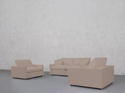 2-1-1 Sofa & Armchair Set (Thin Arms) - 7th Avenue
