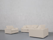 2-1-1 Sofa & Armchair Set (Thin Arms) - 7th Avenue