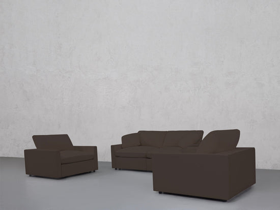 2-1-1 Sofa & Armchair Set (Thin Arms) - 7th Avenue