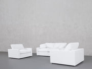 2-1-1 Sofa & Armchair Set (Thin Arms) - 7th Avenue