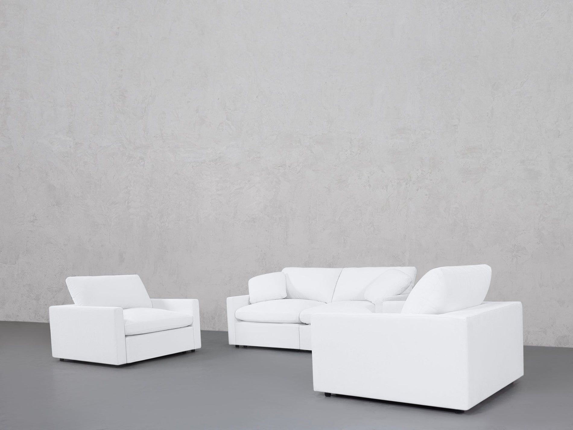 2-1-1 Sofa & Armchair Set (Thin Arms) - 7th Avenue
