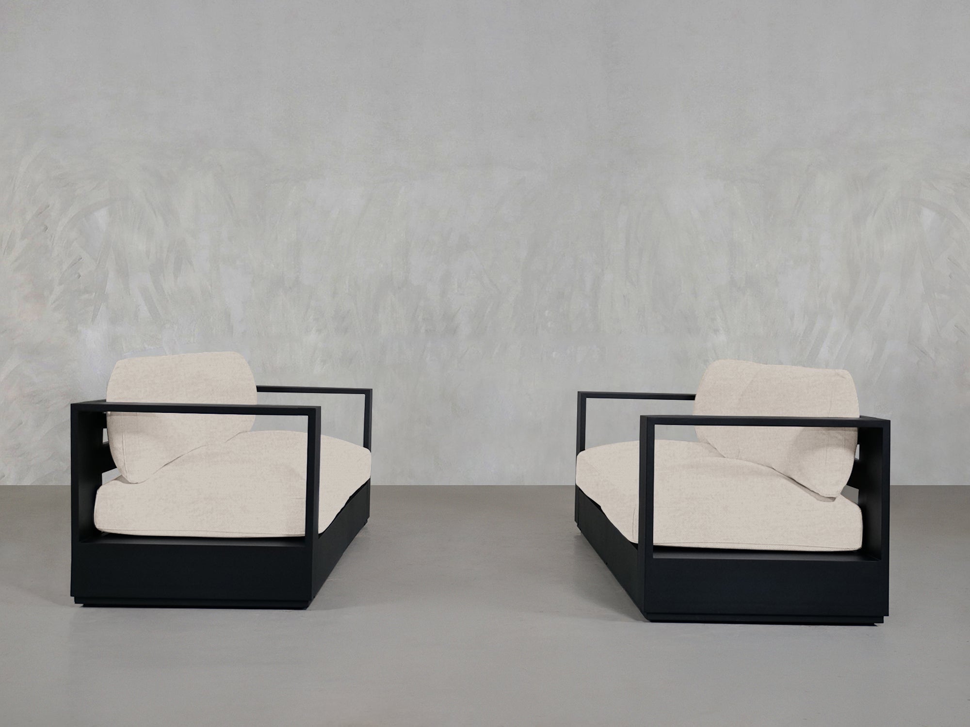 2 - 2 Sofa Set Aluminum Outdoor - 7th Avenue