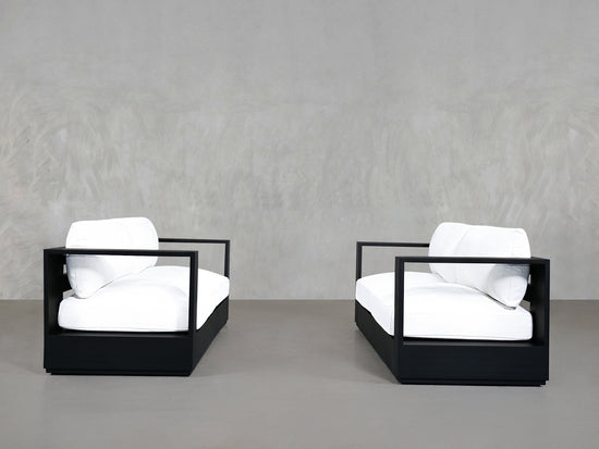 2 - 2 Sofa Set Aluminum Outdoor - 7th Avenue