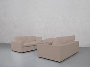 2-2 Sofa Set (Thin Arms) - 7th Avenue