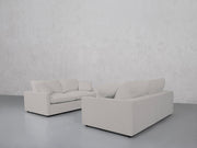 2-2 Sofa Set (Thin Arms) - 7th Avenue
