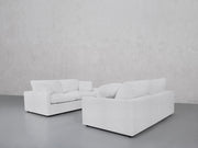 2-2 Sofa Set (Thin Arms) - 7th Avenue