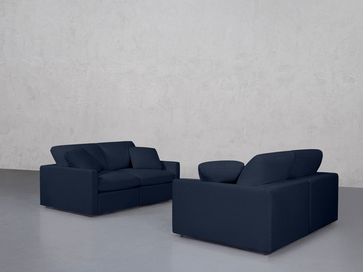 2-2 Sofa Set (Thin Arms) - 7th Avenue
