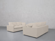 2-2 Sofa Set (Thin Arms) - 7th Avenue