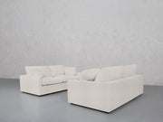 2-2 Sofa Set (Thin Arms) - 7th Avenue