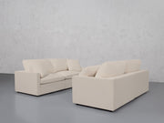 2-2 Sofa Set (Thin Arms) - 7th Avenue