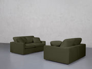 2-2 Sofa Set (Thin Arms) - 7th Avenue
