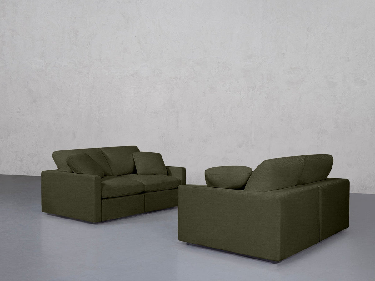 2-2 Sofa Set (Thin Arms) - 7th Avenue