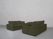 2-2 Sofa Set (Thin Arms) - 7th Avenue