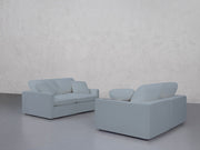2-2 Sofa Set (Thin Arms) - 7th Avenue