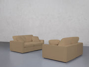 2-2 Sofa Set (Thin Arms) - 7th Avenue