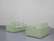 2-2 Sofa Set (Thin Arms) - 7th Avenue