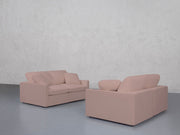 2-2 Sofa Set (Thin Arms) - 7th Avenue